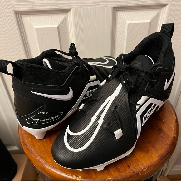 Nike Alpha Menace Pro 3 Football Cleats Men’s Size 13 CT6649-001 - Picture 9 of 10